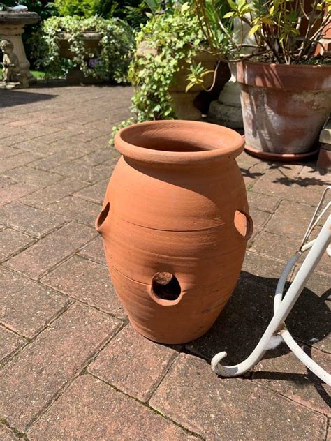 Garden Terracotta Strawberry Planter Herb Etc In West Bridgford