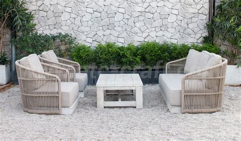 Modern outdoor furniture sets are made with the latest materials and uses the most durable finishes that will keep the furniture in peak conditions throughout its expected lifetime. Minimalist Japanese Style Outdoor Sofa Set Rasf-184 | ATC Furniture