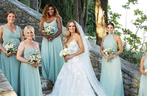Congrats! the tennis star captioned one shot, which showed her posing between. Inside Caroline Wozniacki's wedding: See Serena Williams ...