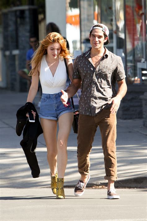 bella thorne wears 31 jorts on a date with tyler posey teen vogue bella thorne stylish couple