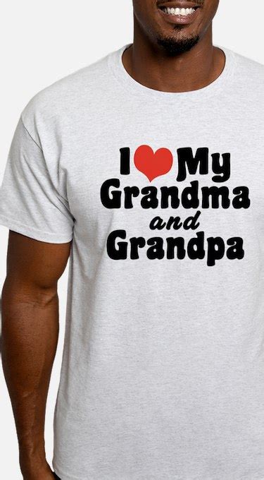 I Love Grandma And Grandpa T Shirts Shirts And Tees Custom I Love Grandma And Grandpa Clothing