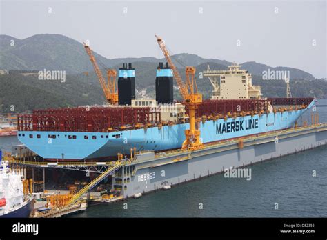 Maersk Lines 18000teu Triple E Container Ship Marie Maersk