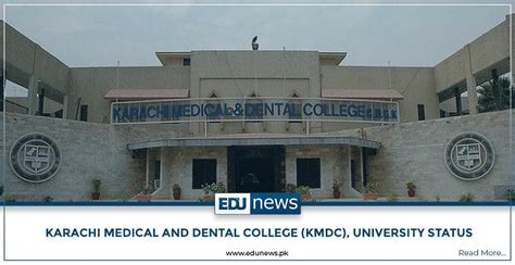 Karachi Medical And Dental College University Status Education