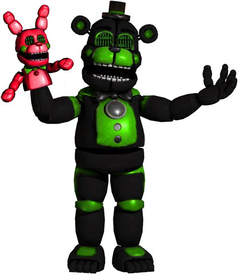 Binary Code Funtime Freddy Fnaf Ar Skin Concept By Toxiingames On