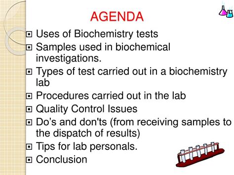 ppt clinical biochemistry laboratory and do s and dont s powerpoint presentation id 1130186