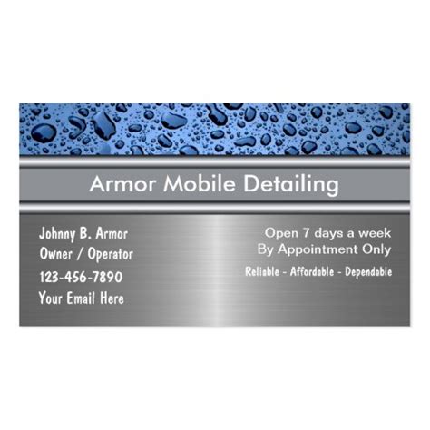 Now when you have realized that mark's auto detailing is not enough for your business, then you must look for something creative. Auto Detailing Business Cards