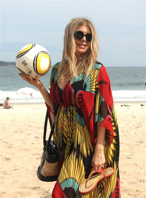 Fergie At The Beach In Sao Paulo 02 Gotceleb