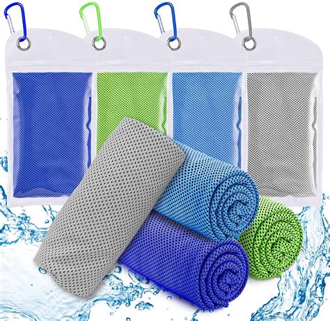 Custom Sublimation Soft Pva Cooling Face Towels Printed Sports Neck