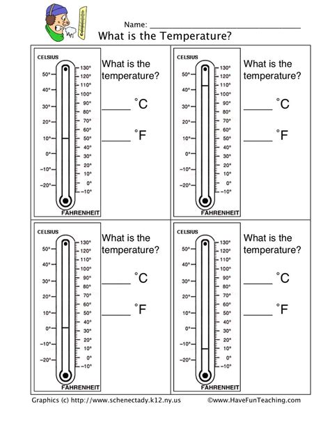 Common Core Thermometer Worksheets Commonworksheets
