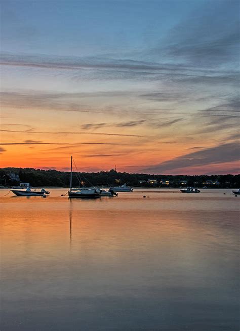 Pleasant Bay Sunset Chatham Cape Cod Massachusetts Photograph By