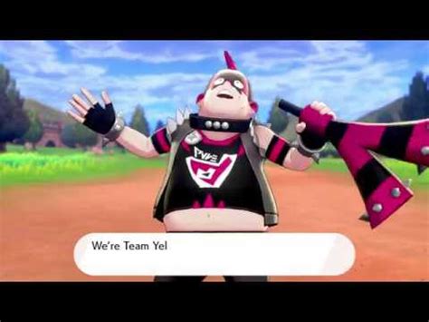 Pokemon Sword Walkthrough Route Hop Rival Battle Team Yell Battle Part YouTube