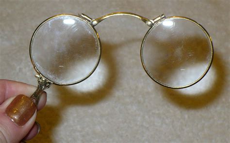 Antique 14k Gold Lorgnettes Eyeglasses Glasses Opera Glasses Ebay