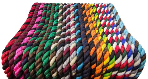 Fms Tri Color Cotton Rope Cotton Rope By The Foot For Pet Toys