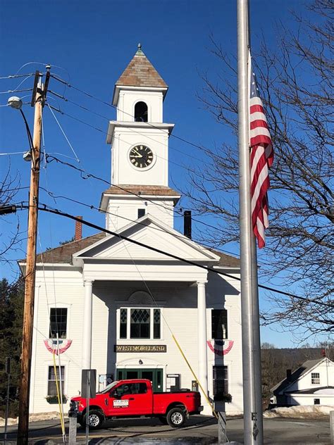 Town Hall Westmoreland New Hampshire Paul Chandler February 2018