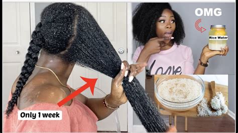 Overnight Rice Water For Fast Thick Hair Growth How To Make The Best Rice Water For Hair