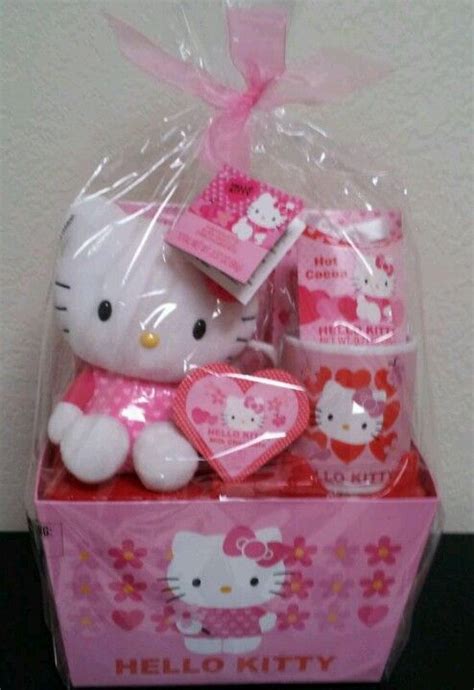 Hello Kitty Large Valentines T Basket Hello Kitty Ts Hello