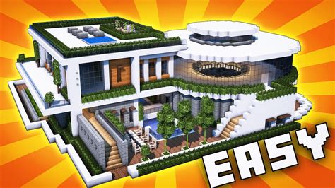 Minecraft Villa Modern Modern House In The Mountains Map For