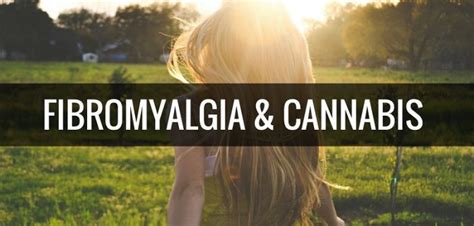 Does Cannabis Really An Effective Fibromyalgia Treatment Women With