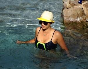 Kaley Cuoco Bikini Beach Vacation Candids In Los Cabos July