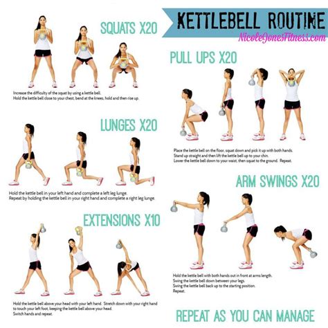 Kettle Bell Routine Full Body Kettlebell Workout Kettlebell Routines