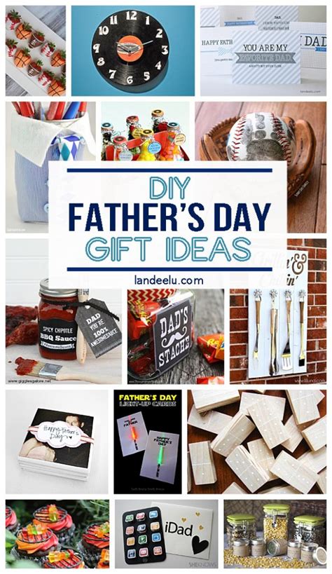 27 thoughtful homemade father's day gifts that say i love you. DIY Father's Day Gifts - landeelu.com