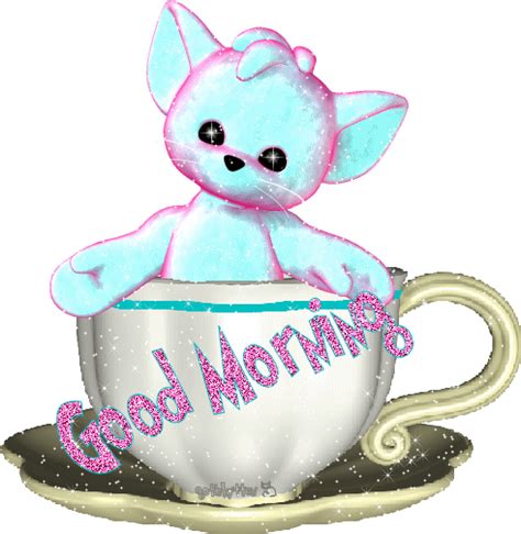 Glitter Text Graphic Good Morning Animation Good Morning Animated