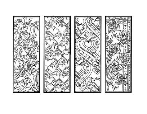 Bookmarks Coloring Pages