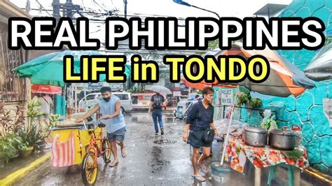 Very Nice Walk Experience Exploring From The Other Side In Tondo Manila Philippines [4k] 🇵🇭