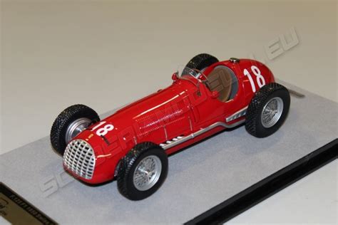 Although enzo ferrari founded the scuderia ferrari as early as 1929 the company took nearly two decades to develop its first race car. Tecnomodel Ferrari Ferrari 125 F1 1950 Swiss GP #18 Red