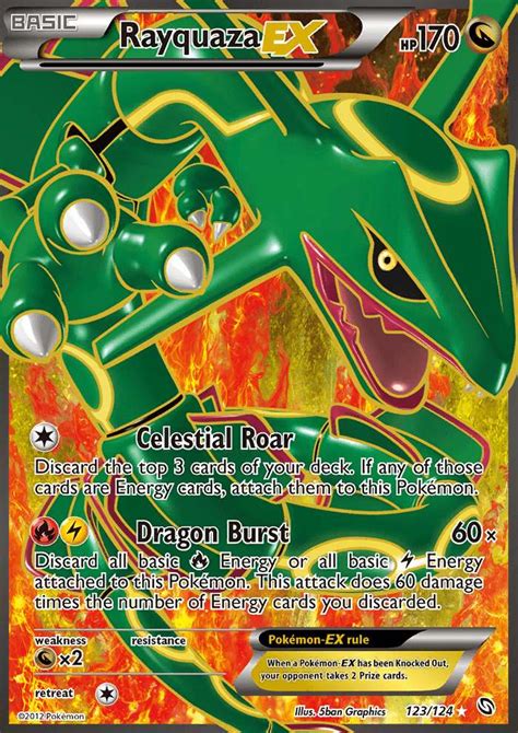 Rayquaza Ex Dragons Exalted Card Price How Much Its Worth Pkmn