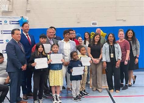 Yonkers Mayor Spano Recognizes Mlk Jr Students With Perfect Attendance