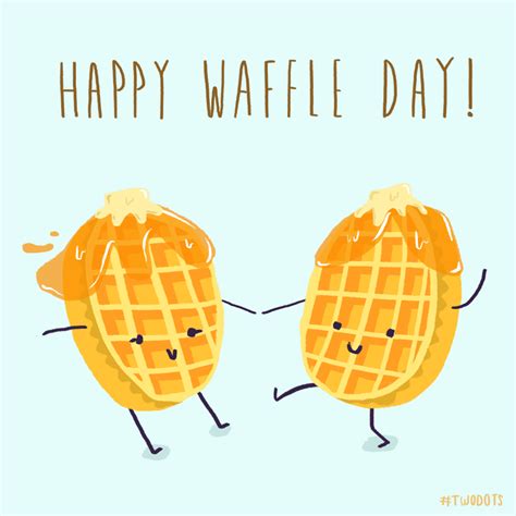 Two Dots Breakfast  By Dots Find And Share On Giphy Waffles