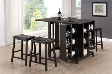 A bistro table is a small piece of outdoor furniture that is perfect for small spaces, like balconies or patios. Bar Table for Home - Opening Pub in Private - HomesFeed