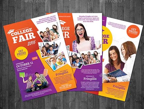 16 College Fair Flyer Templates Free And Premium Psd Vector Download