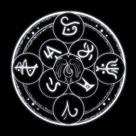 Araulias Spell Circle Spell Circle Magic Circle Magic Symbols