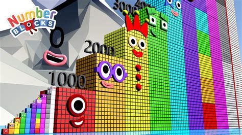 Looking For Numberblocks Step Squad Zero To 10 Vs 1000 To 10000 Huge