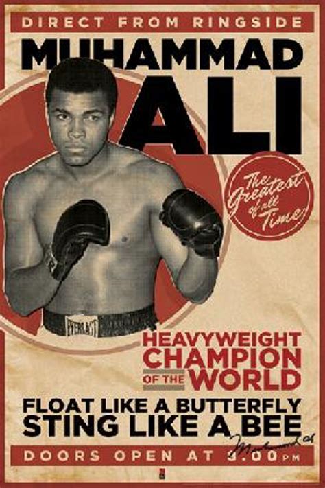 Muhammad Ali Poster 24 X 36 The Blacklight Zone