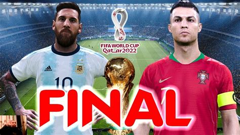 Pes 2020 Final Argentina Vs Portugal Fifa World Cup 2022 Qatar