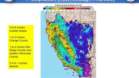 Pacific Atmospheric River To Bring Significant Rainfall Nws San Diego