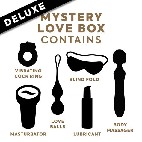 Σετ Sex Toys Έκπληξη για Ζευγάρια Deluxe Surprise Sex Box For Couples