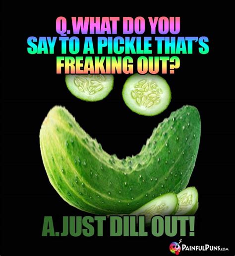 Pickle Jokes Cucumber Humor Pickled Puns