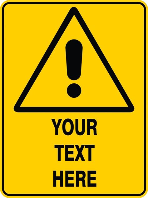 Warning Sign Custom Discount Safety Signs Australia