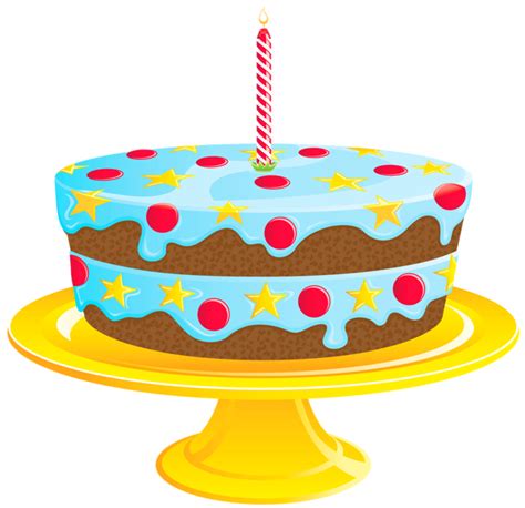 Blue Birthday Cake Png Clipart Gallery Yopriceville High Quality
