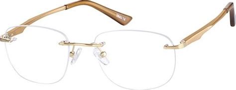 Gold Rimless Glasses 364514 Zenni Optical Eyeglasses Eyeglasses