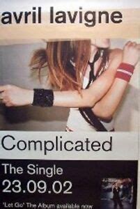 Explore 2 meanings and explanations or write yours. AVRIL LAVIGNE - COMPLICATED GIANT POSTER | eBay