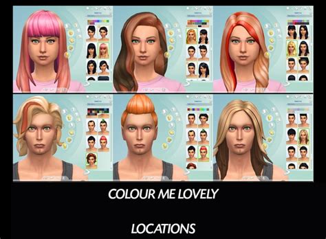 6 Base Game Hairs Recoloured By Simmiller At Mod The Sims Sims 4 Updates