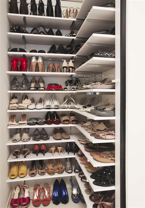 Pin By Spacious Planners On Portfolio Residential Closet Shoe