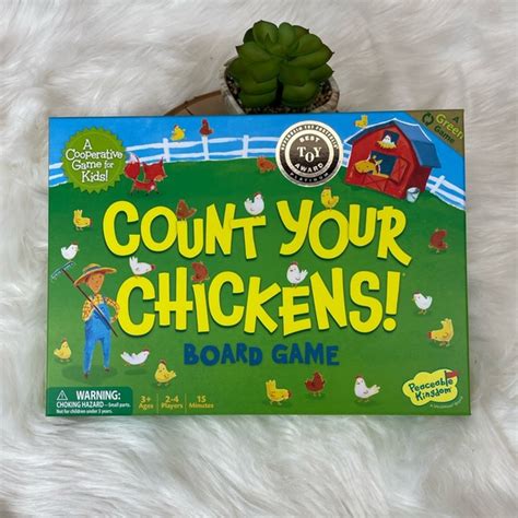 Mindware Toys Peaceable Kingdom Count Your Chickens Cooperative Preschool Game Nwt Poshmark