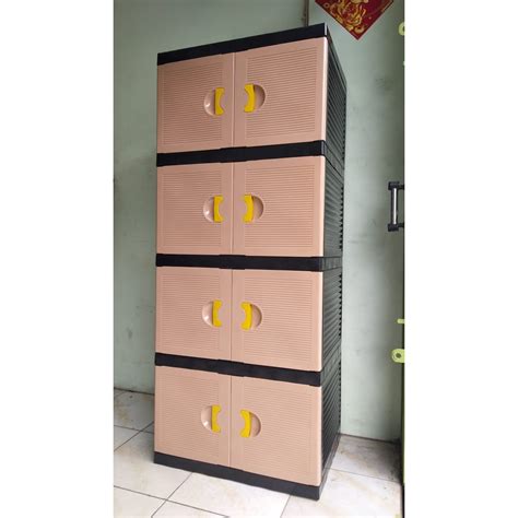 Dusk cover rak sepatu lemari pakaian. Lemari plastik jumbo besar murah STAR | Shopee Indonesia