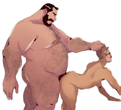 Rule 34 Chubby Fabssdaf Facial Hair Gay Hairy Male Male Focus Male Only Size Difference 6385360